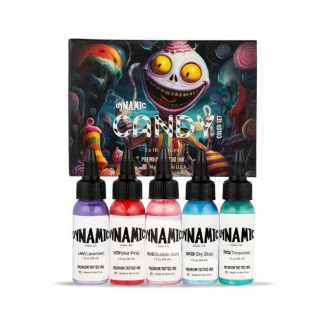 Dynamic Candy Ink Color Set - 1 oz. Bottles - Toochi Tattoo